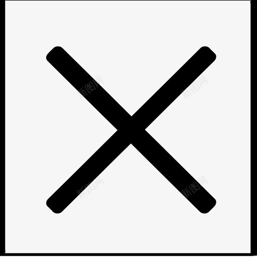 停车手绘取消和十字路口标志图标svg_新图网 https://ixintu.com 停车 手绘取消和十字路口标志