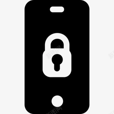 电话锁安全保险箱图标图标