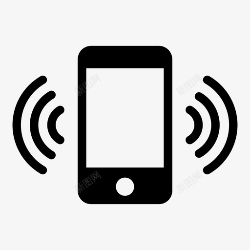 智能手机铃声声音电话呼叫图标svg_新图网 https://ixintu.com ui字形 下载 声音 手机 无线 智能手机铃声 电话呼叫 警报 音乐