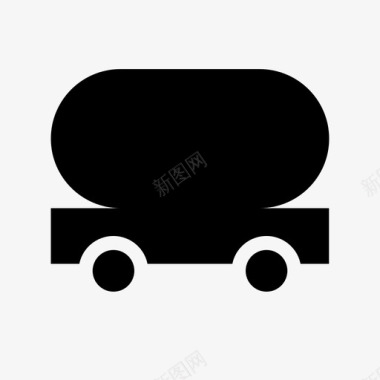货物列车商品车产品载体图标图标