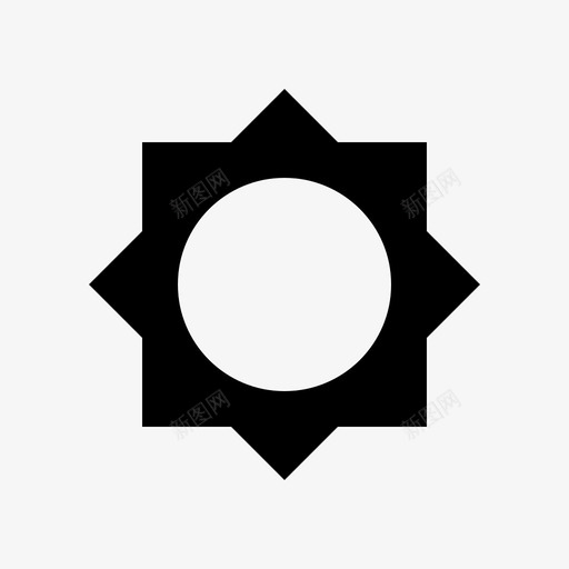 晴天天气预报材料图标svg_新图网 https://ixintu.com 天气 天气预报 天空 晴天 材料设计 材料设计天气迷你 阳光
