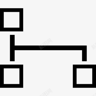 方块图界面图标图标