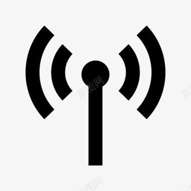 wifi信号wifi互联网波长图标图标