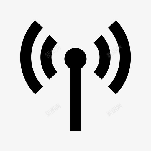 wifi信号wifi互联网波长图标svg_新图网 https://ixintu.com wifi互联网 wifi信号 信号 接收 波长 热点 科技材料设计图标 移动 连接