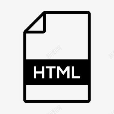 html格式文档格式图标图标