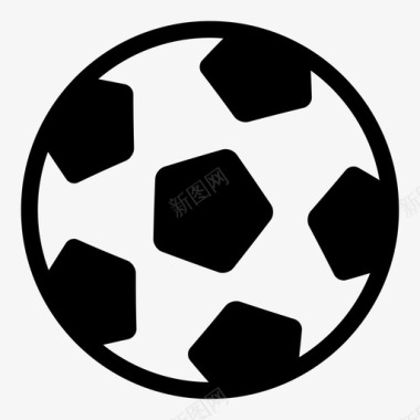 足球玩具体育图标图标