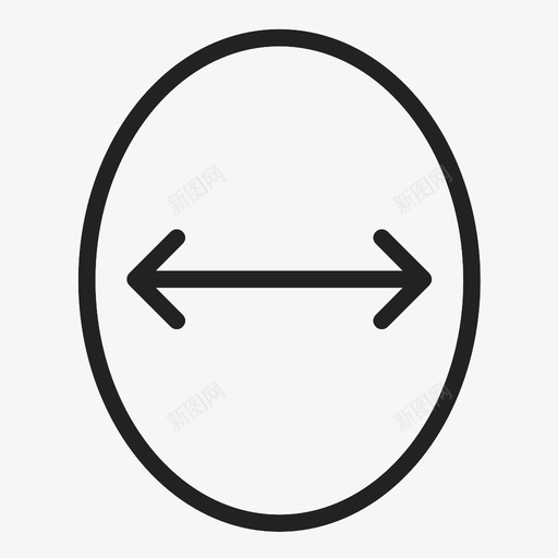 短轴尺寸调色板图标svg_新图网 https://ixintu.com 尺寸调色板 短轴