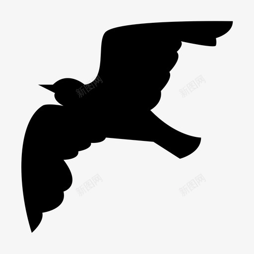 鹰动物和鸟类材料标图标svg_新图网 https://ixintu.com 动物和鸟类材料设计图标 鹰