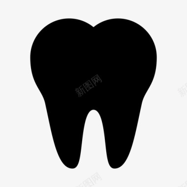 牙齿补充剂口腔科图标图标