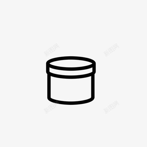 锡罐已售出小图标svg_新图网 https://ixintu.com 不 保留 圆形 小 已售出 木头 盒子 粗体 金 锡罐