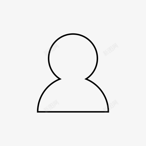 个人资料头像联系人图标svg_新图网 https://ixintu.com 个人 个人资料 头像 数据 用户 用户档案头像 联系人 身份