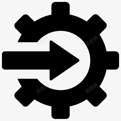 组件连接齿轮图标svg_新图网 https://ixintu.com 业务集成 存储 工作 生产 组件 车轮 连接 集成 零件 齿轮