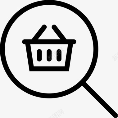 商店搜索价格网上商店图标图标