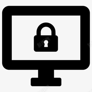 锁个人电脑密码图标图标