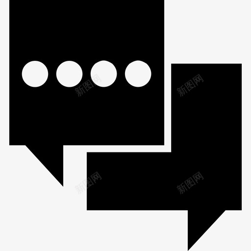 注释气泡界面指向图标svg_新图网 https://ixintu.com 指向图标 注释气泡 界面