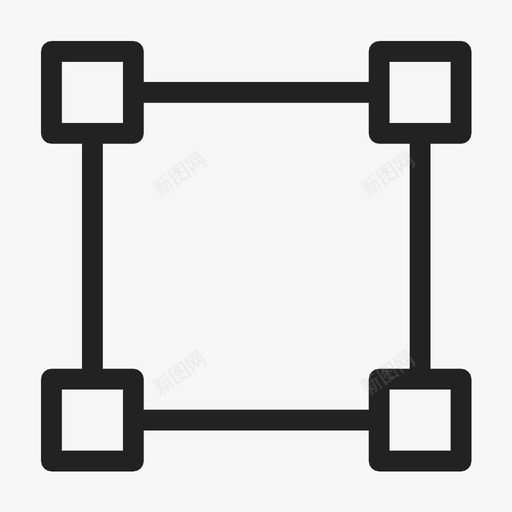锚点工具图标svg_新图网 https://ixintu.com 图形 图纸 对象 工具 指示器 方向 设计 锚地 锚点
