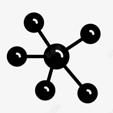 连接学校物理图标图标