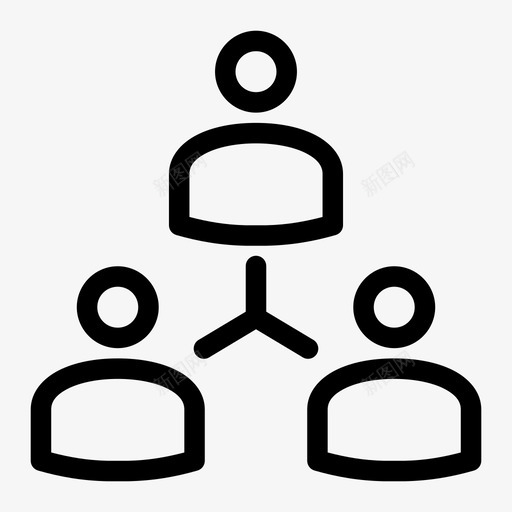 结构关系组织图标svg_新图网 https://ixintu.com 人 人和职业线 关系 出售 否 图表 层次 持有 粗体 组织 结构 黄金