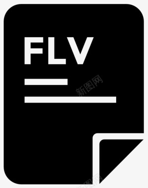 flv文件单击flash图标图标