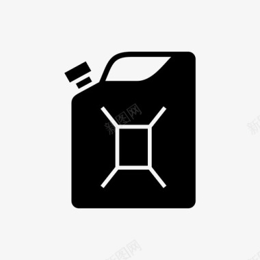 易拉罐容器能源图标图标