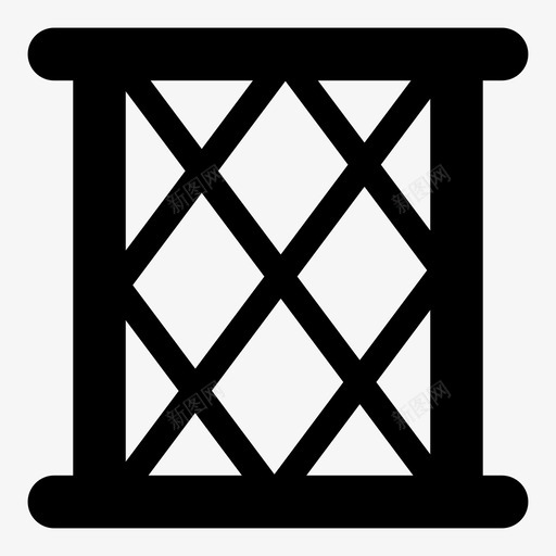 菱形窗华丽复杂图标svg_新图网 https://ixintu.com 十字交叉 华丽 复杂 教堂式 格子型 框式 玻璃 窗式 菱形框 菱形窗 菱形花窗