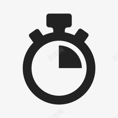 计时器秒表符号图标图标