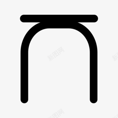 凳子柜台座位沙发图标图标
