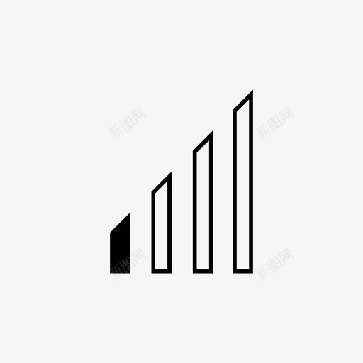 信号条掉线排除图标svg_新图网 https://ixintu.com 信号条 信号条信号接收 受苦 掉线 排除 接收 无信号 相反 网络连接