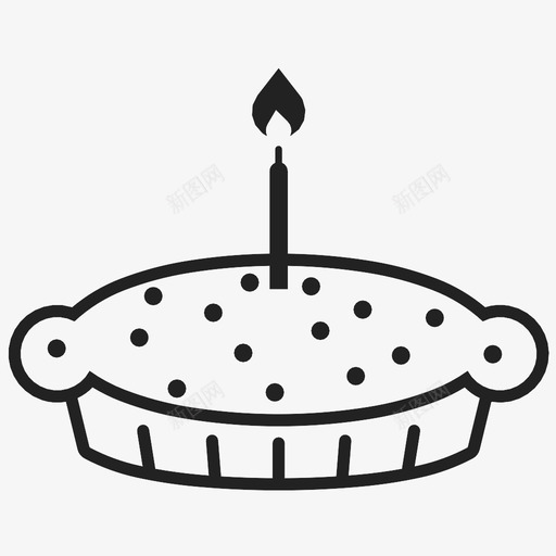 生日蛋糕派对甜点庆祝甜点图标svg_新图网 https://ixintu.com 吹灭蜡烛 庆祝甜点 快乐 派对甜点 生日派对 生日蛋糕 礼物 蜡烛蛋糕