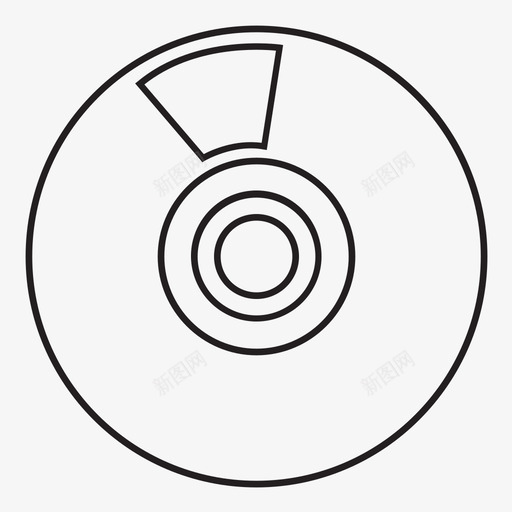 cd歌曲音乐图标svg_新图网 https://ixintu.com cd dvd gb 媒体 歌曲 磁盘 空间 设备 音乐 驱动器