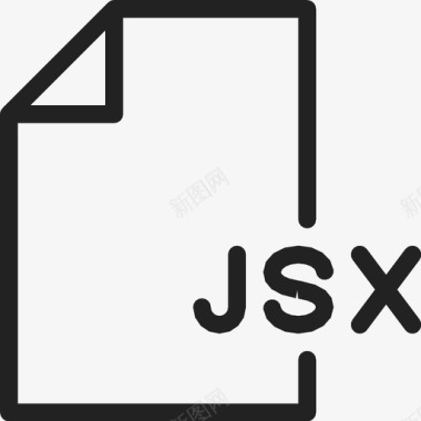 jsx编码开发图标图标