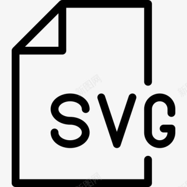svg文件记录纸张图标图标