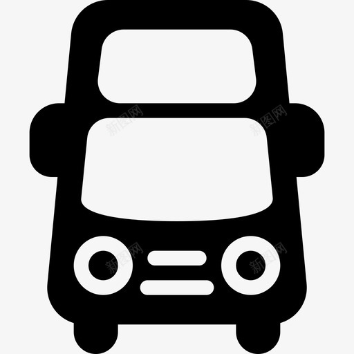 双层巴士交通道路图标svg_新图网 https://ixintu.com 交通 双层巴士 时尚 杰作 沿途 派 车辆 道路 队形