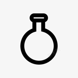 展示液体圆底烧瓶物品化学图标高清图片
