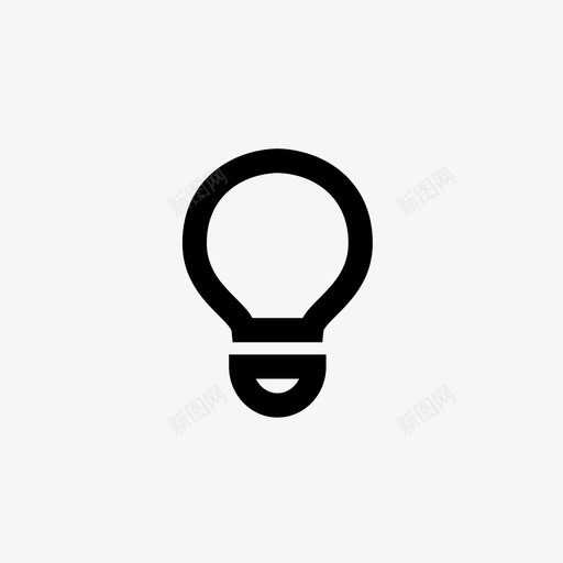 灯泡加知识图标svg_新图网 https://ixintu.com 删除 加 另一个 帮助 忽略 提示 概述基本用户界面集 灯泡 知识 转发