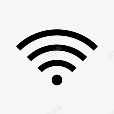 wifi信号在线图标图标