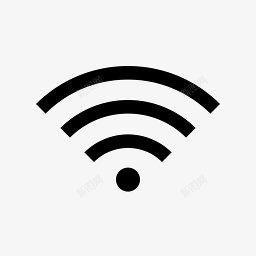 wifi信号在线图标svg_新图网 https://ixintu.com wifi 互联网 信号 另一个 在线 多个 标记 混合线图标 联合 连接