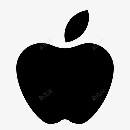 苹果水果标记图标svg_新图网 https://ixintu.com 学习 学校和教育卷2固体 推迟 教学 标记 树 水果 移除 签名 苹果