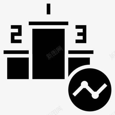 位置搜索引擎优化网站坚实图标图标