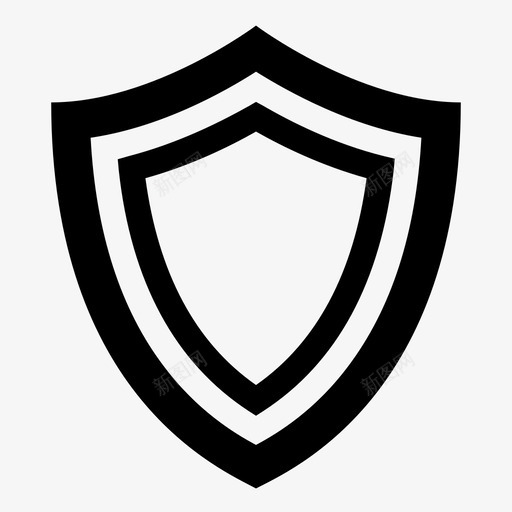 盾补充安全图标svg_新图网 https://ixintu.com 保护 塔特 安全 沿 滴 盾 粘粘 补充 防御