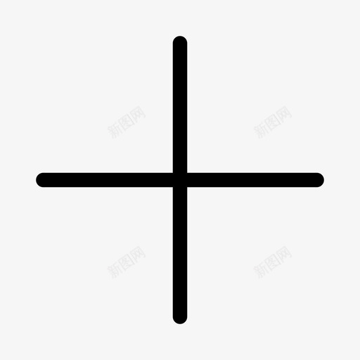 添加创建交叉图标svg_新图网 https://ixintu.com 交叉 关节 创建 放大 数学 新建 添加 添加或添加 绘图