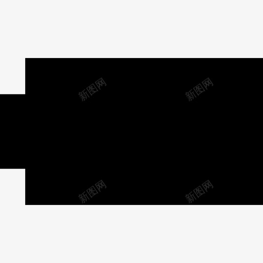 电池黑轮廓工具和器具指向的图标svg_新图网 https://ixintu.com 工具和器具 指向的图标 电池黑轮廓