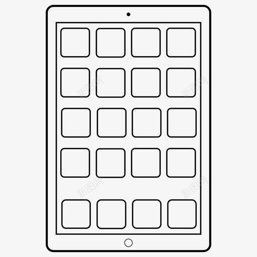 平板电脑应用程序surface程序图标svg_新图网 https://ixintu.com ipad surface 上传平板电脑云 平板电脑应用程序 电脑 程序