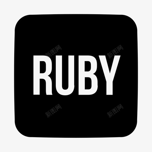 ruby编码标签图标svg_新图网 https://ixintu.com ruby 编码标签