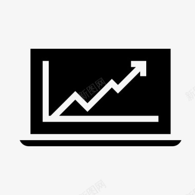 分析报告笔记本电脑图标图标