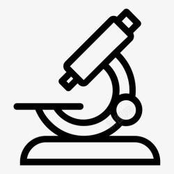 诊断icon显微镜检测诊断图标高清图片