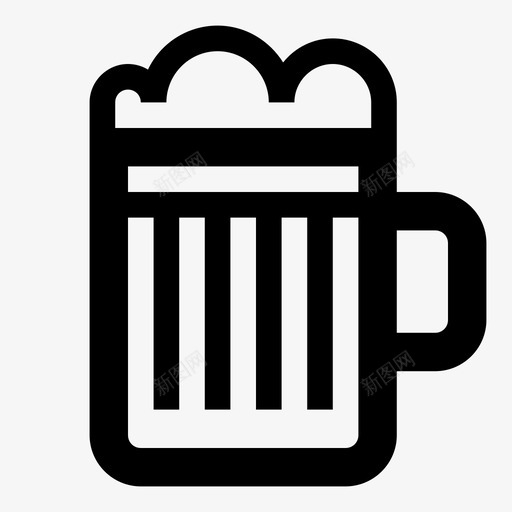 啤酒杯标记新鲜图标svg_新图网 https://ixintu.com 前进 啤酒杯 新鲜 更多 有用图标食品饮料 标记 添加 酒精 饮料