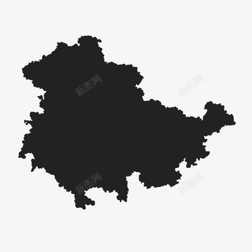 图林根州人民图标svg_新图网 https://ixintu.com 中部 人民 图林根 地图 地理 埃尔福特 州 德国 欧洲