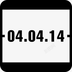 2014年日历2014年4月4日事件日历页面界面日历图标高清图片