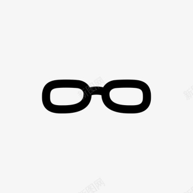 眼镜视力阅读图标图标